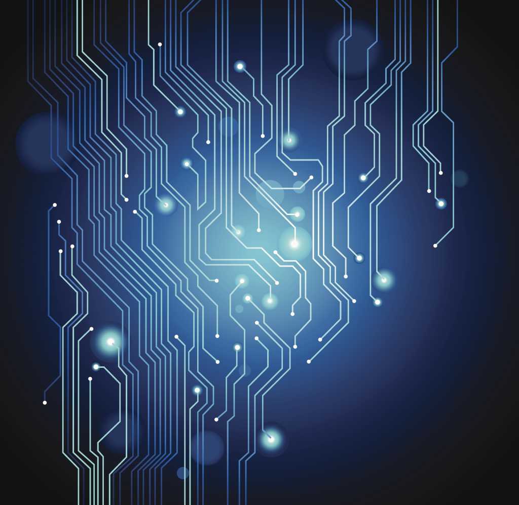 Circuit board abstract vector background 122184269