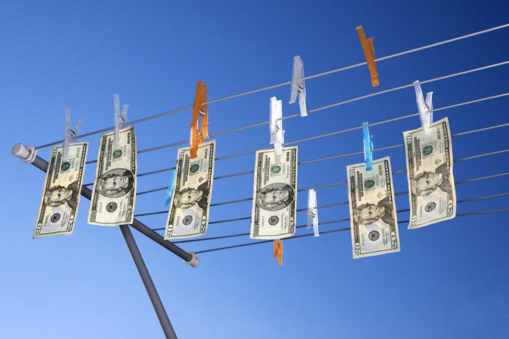 money drying