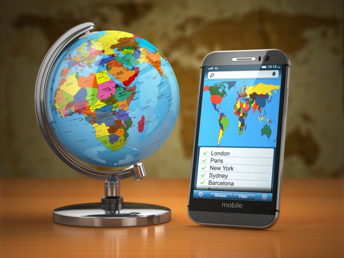 byod around the world globe mobile