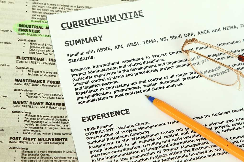 cover letter thinkstock