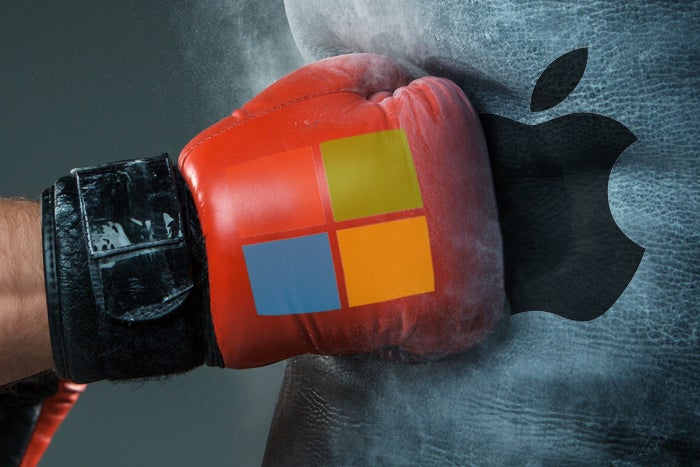 microsoft vs apple primary