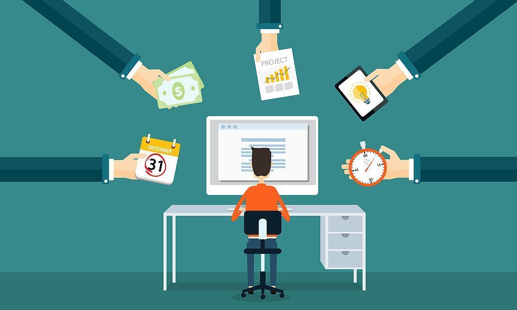 hiring job work time money stress