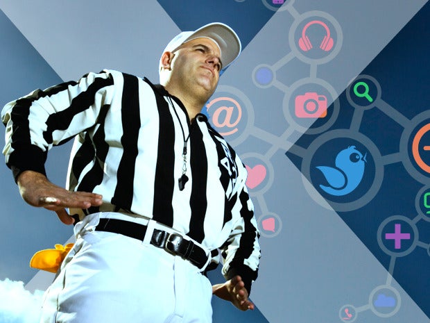 sports social media