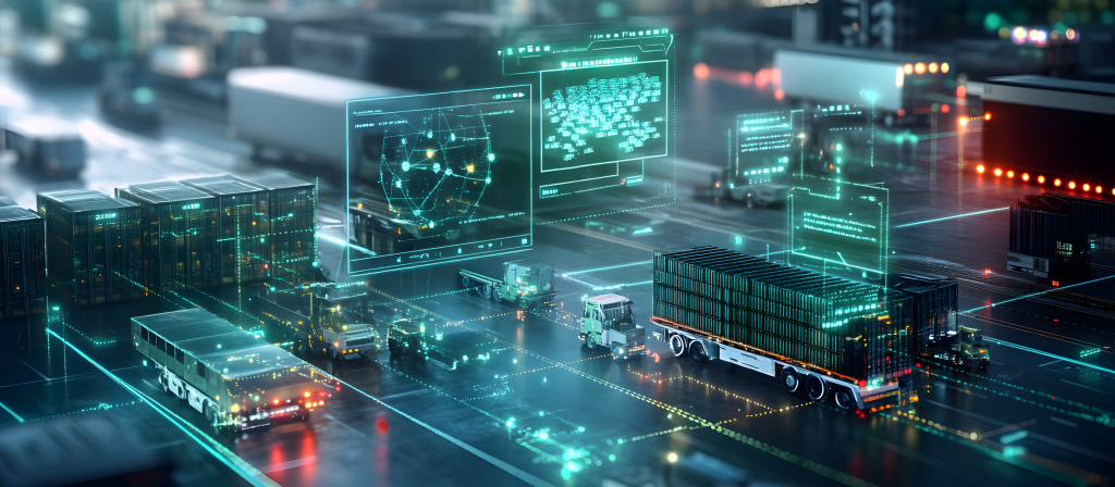 Image of chips and data flow