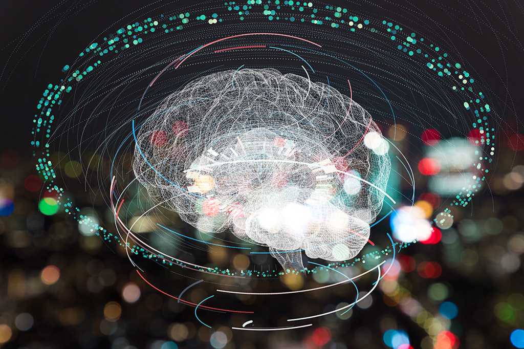 virtual brain / digital mind / artificial intelligence / machine learning / neural network